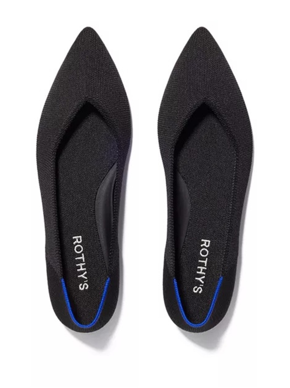 Rothy’s Women’s TBD Point 2.0 Black - size 7.5 | New in box